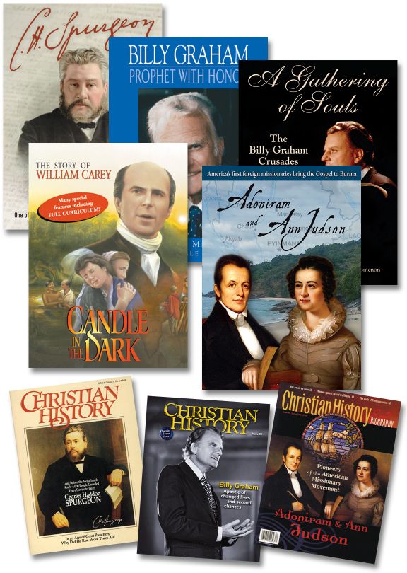 Influential Baptists - Set of 5 DVDs and 3 Magazines