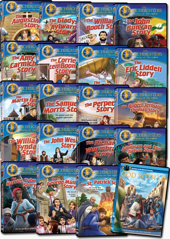 Torchlighters - Set of 19 DVDs plus Bonus DVD