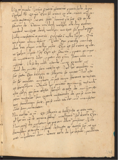 Jeremiah through Zwingli's eyes- Exegesis